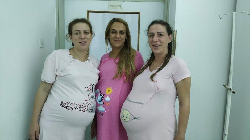 Tri sestre rodile istoga dana u razmaku od pola sata