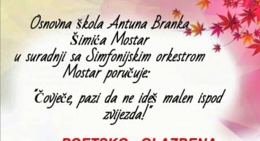 Mostar: Poetsko - glazbena večer  „Šimićeva večer poezije“