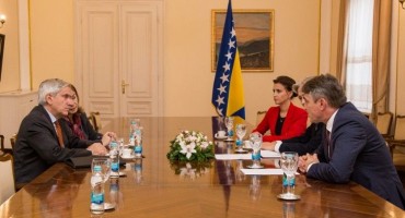 Željko Komšić, Guillaume Rousson, predsjedništvo bih