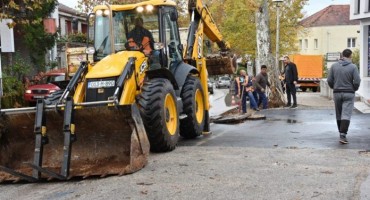 U tijeku obnova magistralne ceste M-17.4 u središtu Čitluka