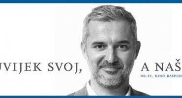 Nino Raspudić, jumbo plakat, Nino Raspudić