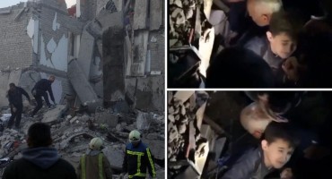 Dječaka prikliještile ruševine stravičnog potresa