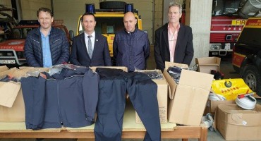 Josip Raguž, Trebinje, nova oprema , vatrogasci