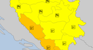Upaljen narančasti meteoalarm: Mogući olujni udari juga do 80 kilometara na sat