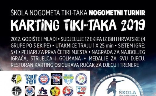 Nogometni turnir Karting Tiki-Taka 2019