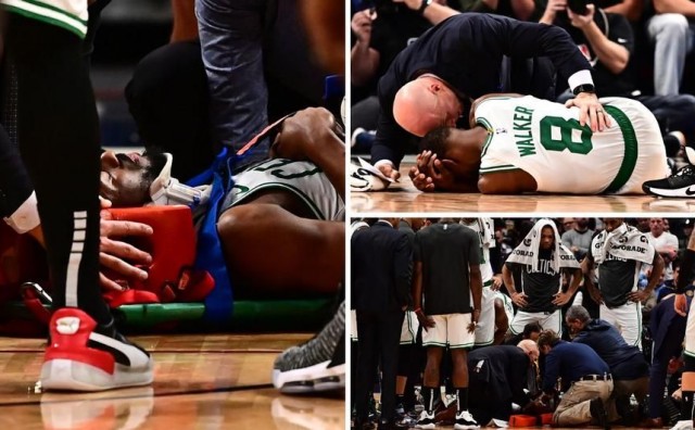 Horor u NBA-u: Nepomično ležao, iznijeli ga na nosilima