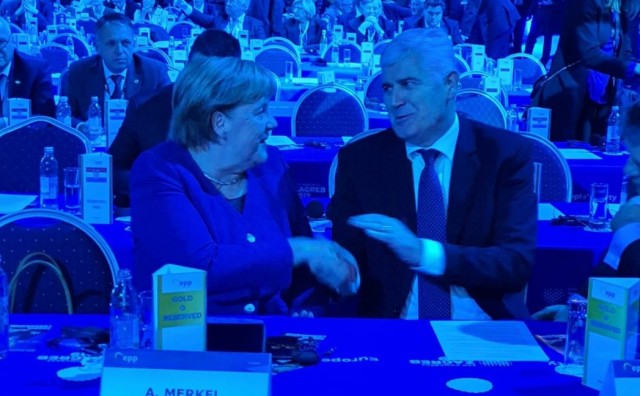 Čović se u Zagrebu sreo sa Merkel: Razgovori o budućnosti EU i BiH