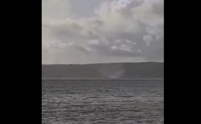 VIDEO/ Dvije pijavice se pojavile nad Kaštelanskim zaljevom