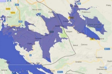 Ako Jadransko more nastavi s rastom: Riva u Čapljini, voda će prodrijeti i do Mostara