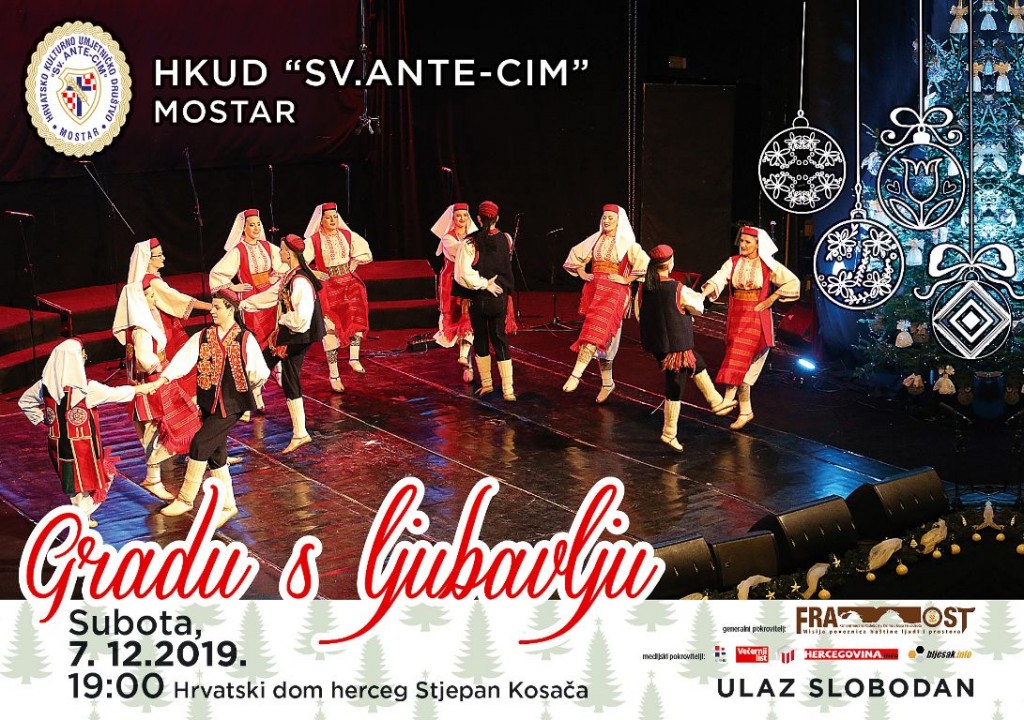 Tradicionalni božićni koncert 'Gradu s ljubavlju'