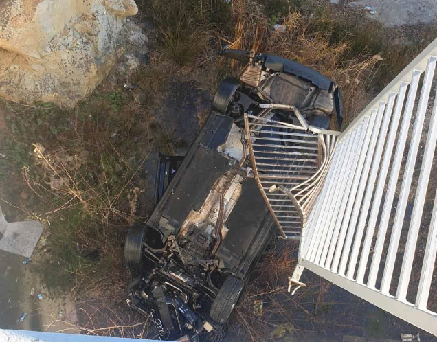 Prometna nesreća u Čitluku, sa Audijem A6 izletio s ceste