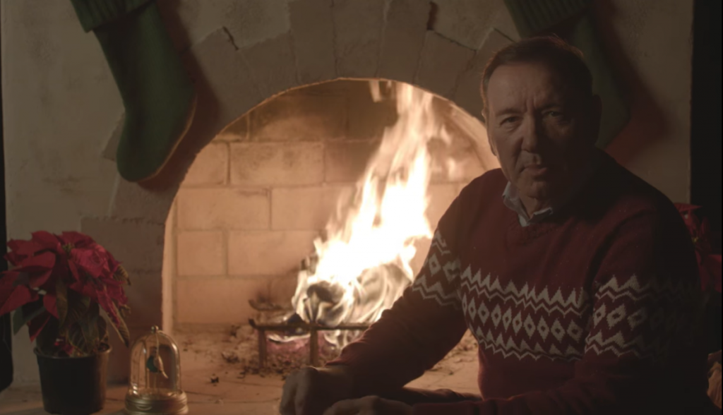 Kevin Spacey u stilu lika iz Kuće od karata čestitao Božić