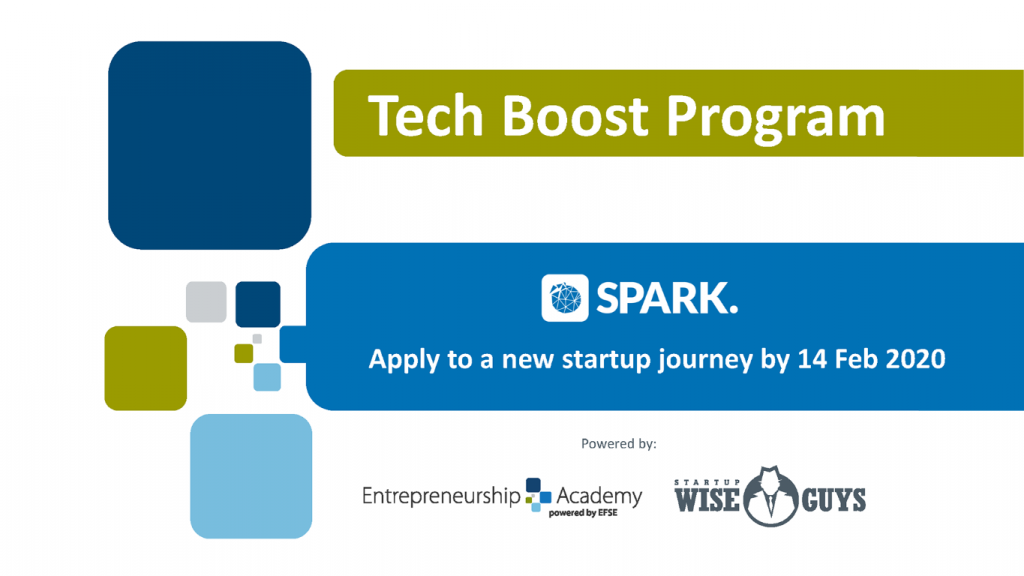 PROGRAM TECH BOOST Novo startup putovanje u SPARKu