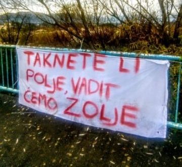 Veljaci: 'Taknete li polje, vadit ćemo zolje'