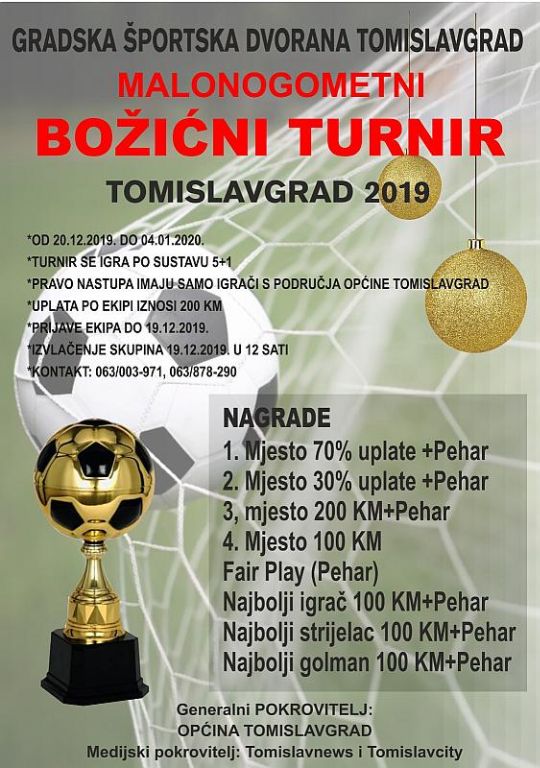 Božićni turnir,Tomislavgrad