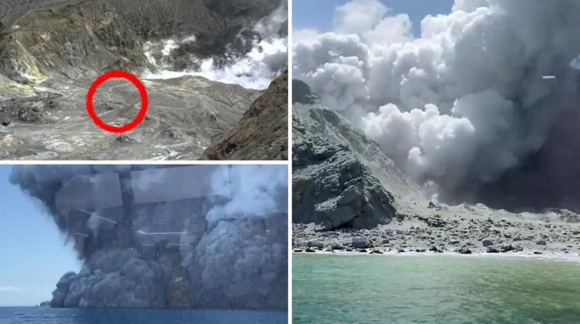 Vulkan eruptirao dok su ljudi bili u krateru, jedan mrtav