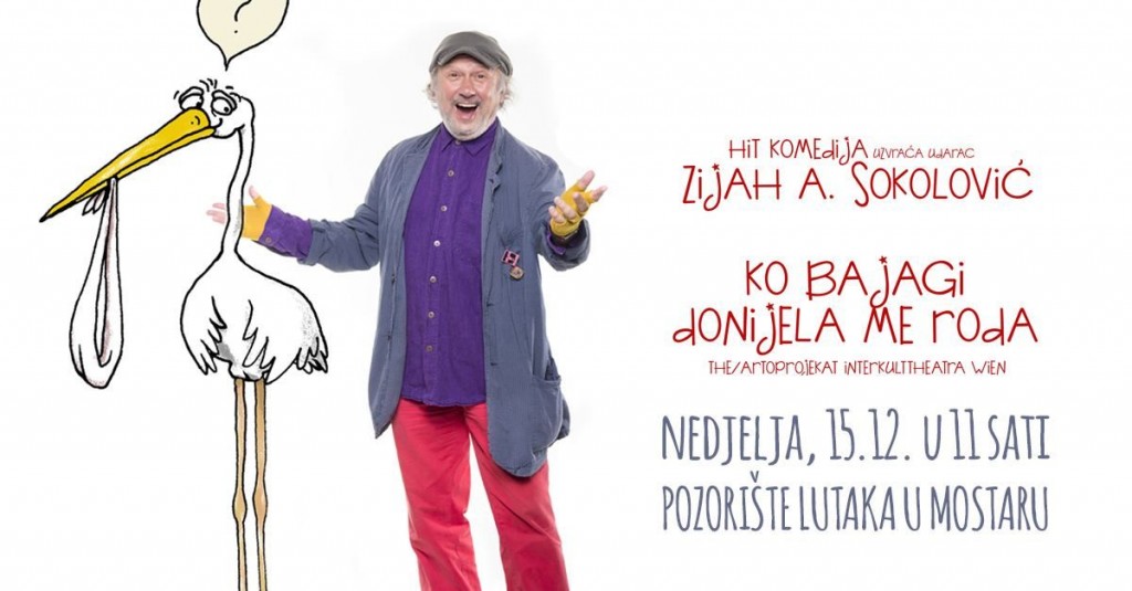 ZIJAH SOKOLOVIĆ Pozorište kao forma može sve, glumac može sve, a to znači da može ispričati kako se rodio!