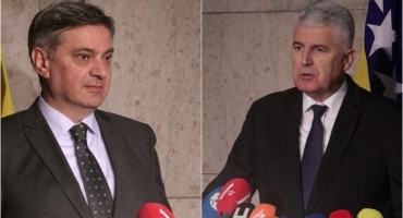 Zvizdić i Čović: Za BiH značajno preuzimanje kontrole nad bh. nebom 