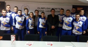 karate, BIH, Slovenija, medalje