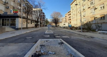 kružni tok, radovi, asfaltiranje