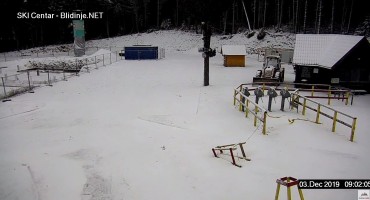 snijeg, Blidinje