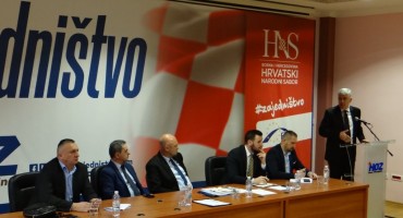Dragan Čović, HDZ, sjednica, HNŽ, priopćenje