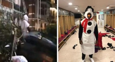 Nogometaš West Hama izazvao prometnu nesreću u kostimu snjegovića