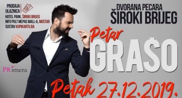 Široki Brijeg s nestrpljenjem iščekuje najveći koncert Petra Graše u Hercegovini