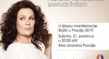 koncert, radojka šverko, Božić u Posušju