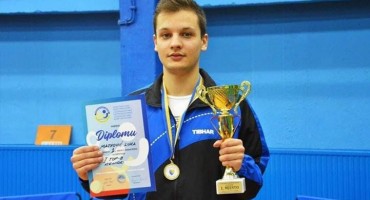 Luka Matković ponovo na vrhu BiH stolnog tenisa 