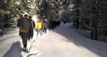 granična policija, promrzli migranti