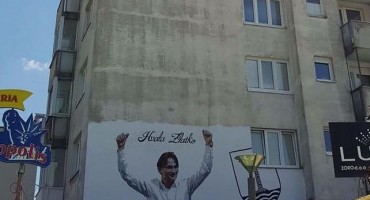 LIVNO Građani samoinicijativno restaurirali mural Dalića
