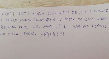 Pismo malog Imoćanina svetom Nikoli hit je na društvenim mrežama