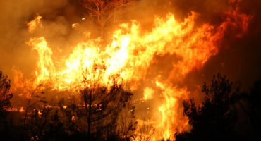 dijete, Cazin, požar