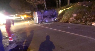 Prometna nesreća u Kočerinu, blokiran promet