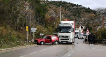 U prometnoj nesreći u Stocu sudjelovala četiri vozila