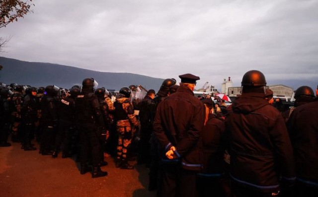 uborak, HNŽ, MUP HNŽ, policija, prosvjed, jp uborak, priopćenje za javnost