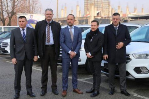 DONACIJA EU Granična policija BiH dobila ključeve pet novih Ford SUV automobila