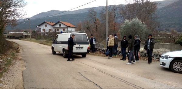 Policija u Ljubuškom uhvatila 16 migranata