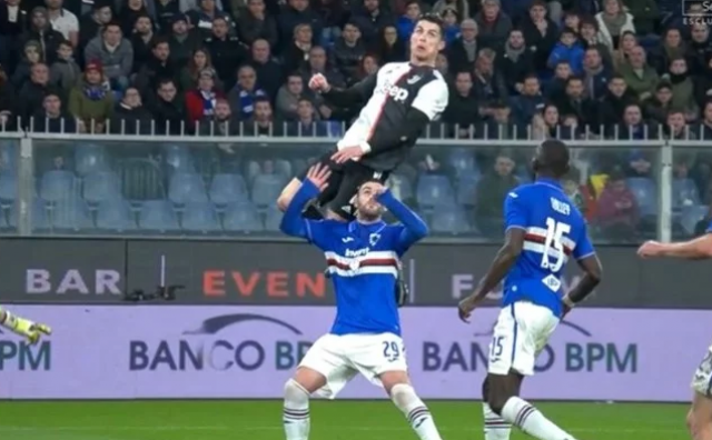 Cristiano Ronaldo, gol, skok