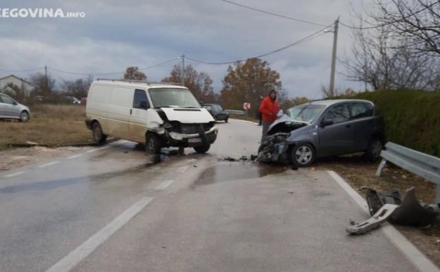 U prometnoj nesreći kod Mostara ozlijeđena jedna osoba
