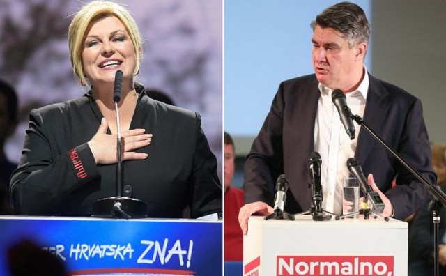 Politika, Kolinda Grabar Kitarović, Zoran Milanović