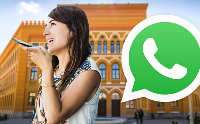 glasovne poruke, voice messaging, WhatsApp