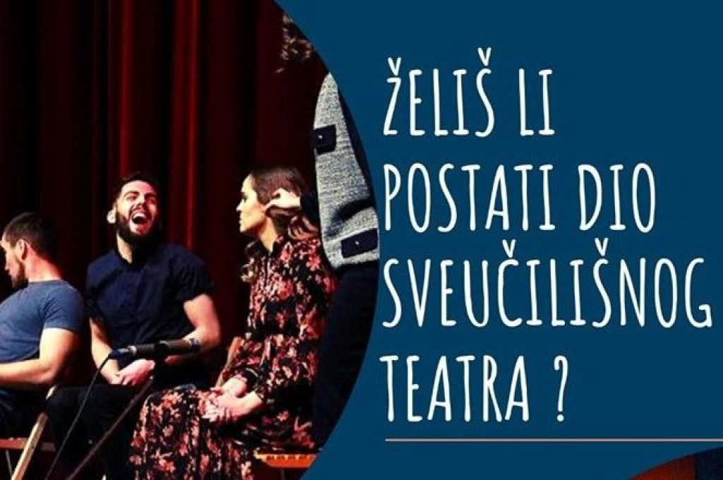 Sveučilišni teatar Mostar raspisuje audiciju za predstavu