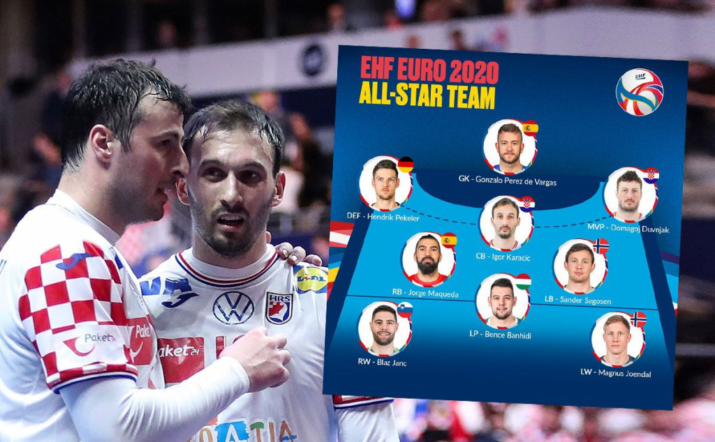 ALL STAR TEAM Karačić u momčadi prvenstva, Duvnjak MVP