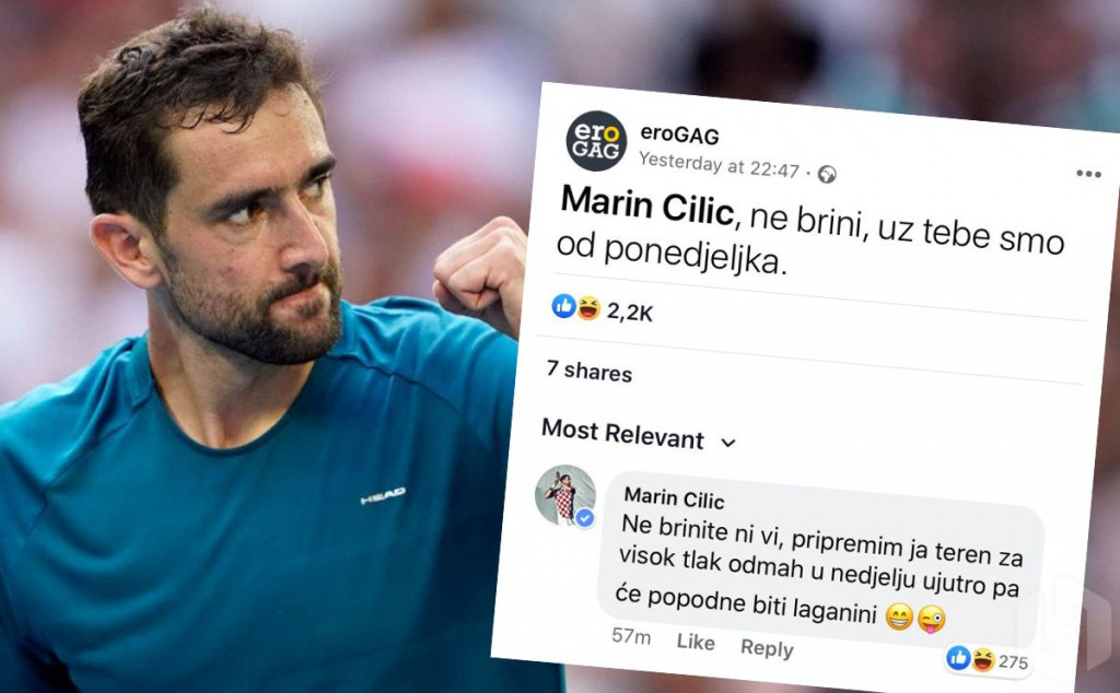 ČILIĆ PORUČIO Pripremim ja teren za visok tlak u nedjelju jutro pa će na rukometu biti lakše