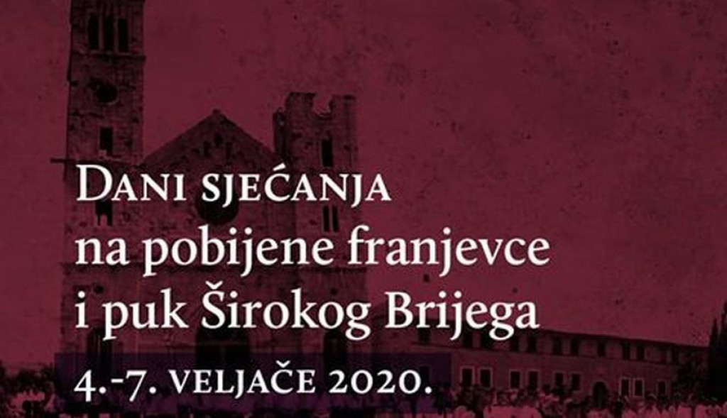 U Zagrebu organizirani "Dani sjećanja na pobijene franjevce i puk Širokog Brijega"