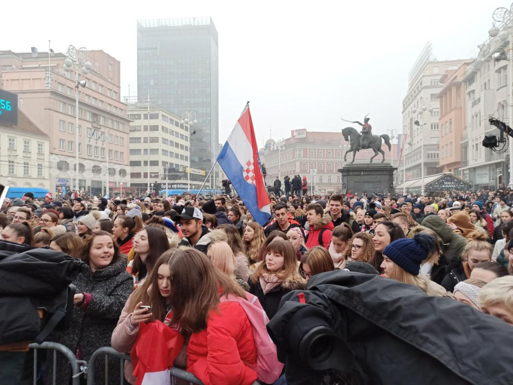 DOČEK RUKOMETAŠA U ZAGREBU Duvnjak: Bili smo jako tužni, ali za ovo se živi