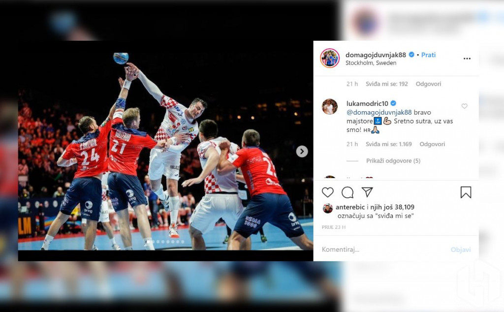 INSTAGRAM Modrić se javio Duvnjaku uz riječi podrške!