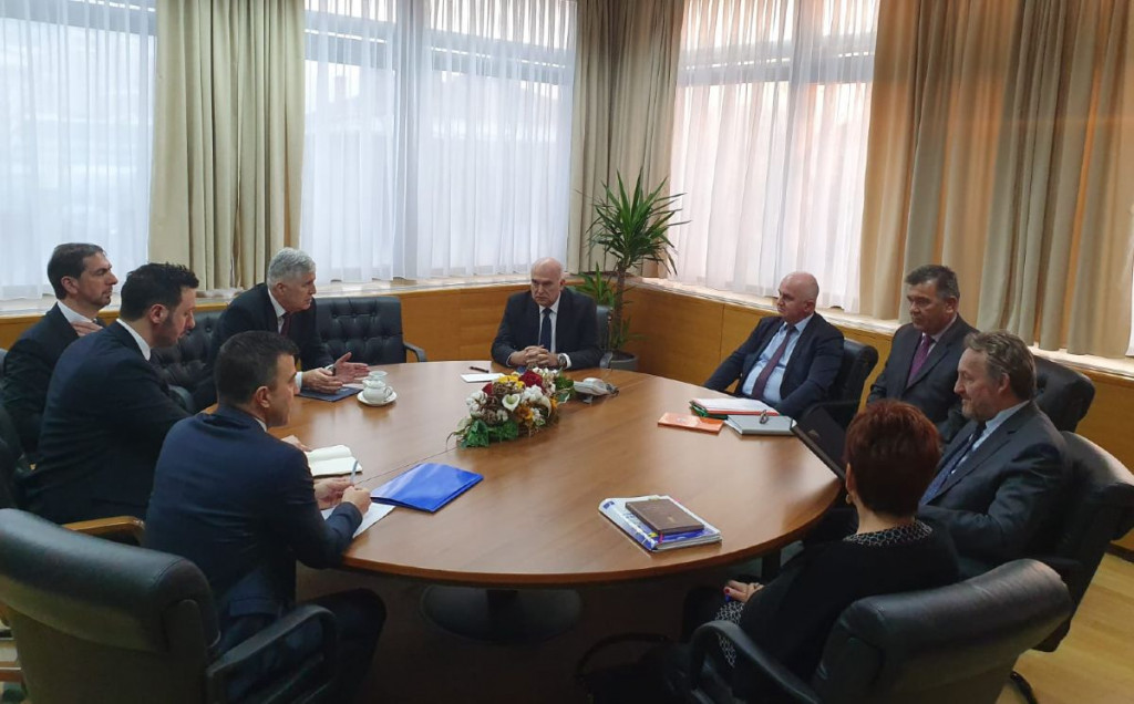 Sastanak izaslanstva HDZ BiH i SDP
